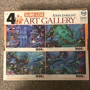 Sure-Lox Art Gallery Puzzle Set